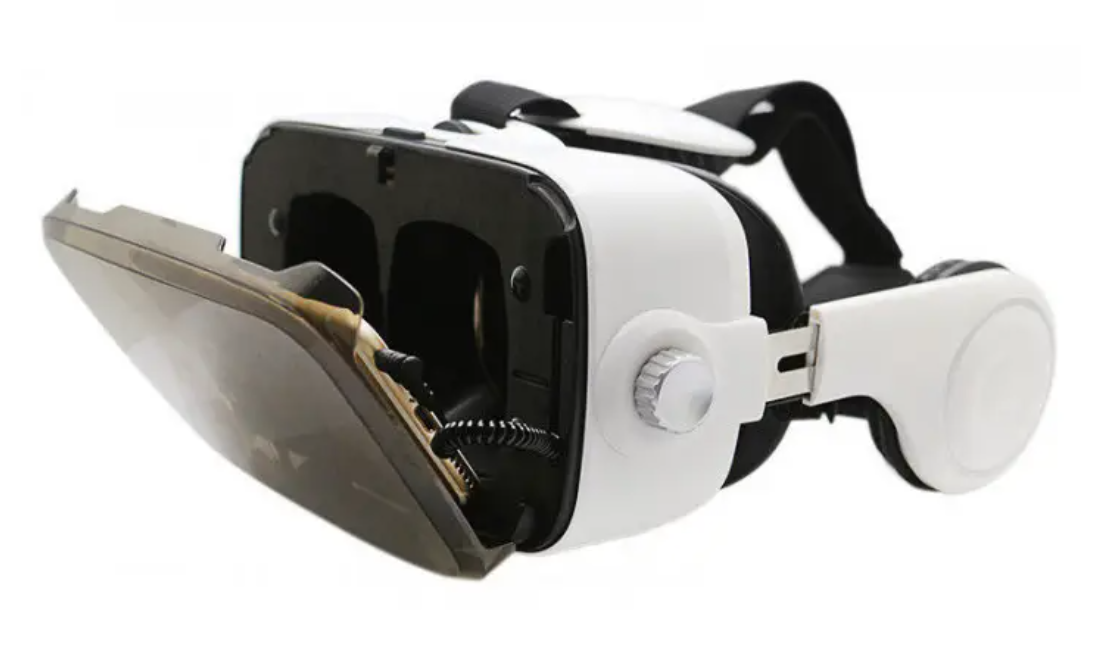 Окуляри віртуальної реальності VR BOX Z4 3D з пультом і навушниками, фото 1