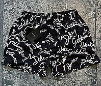 Мужские стильные летние пляжные шорты Dolce Gabbana чёрные