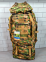 Тактичний рюкзак з регулюванням розміру 120 л (46х83х30 см) 1802/Армійський баул, фото 3