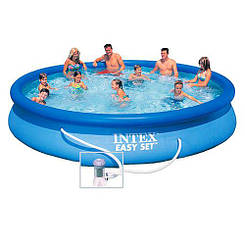 Сімейний наливний басейн 457*84 см із катриджним фільтр-насосом 2006 л/год Intex 28158