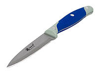 Нож кухонный с прорезиненой ручкой (для овощей) 210х100х25
