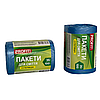 Пакети для сміття 35 л 100 шт, сміттєві пакети 35л міцні сині, мішки для сміття 35 літрів, фото 4