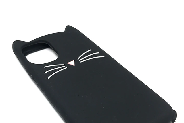 3D Чехол для Xiaomi Mi 11 Lite Котик с ушками и усиками 3D Чехол для Xiaomi Mi 11 Lite Котик с ушками и усиками