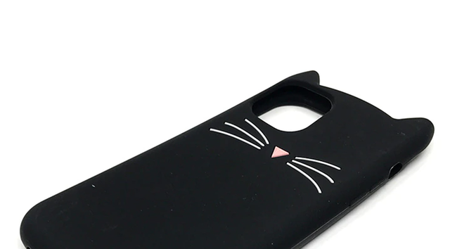 3D Чехол для Xiaomi Mi 11 Lite Котик с ушками и усиками 3D Чехол для Xiaomi Mi 11 Lite Котик с ушками и усиками