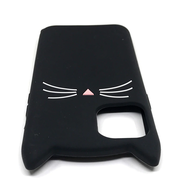 3D Чехол для Xiaomi Mi 11 Lite Котик с ушками и усиками 3D Чехол для Xiaomi Mi 11 Lite Котик с ушками и усиками