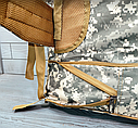 Тактичний рюкзак із регулюванням розміру 100 л (75*42*32 см) 1760 / Армійський баул, фото 9