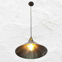 Люстра підвіс світильник у стилі Loft колір Чорний + Срібло Diasha 6855-360-BK-SV