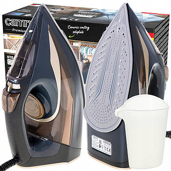 Паровой утюг Camry CR 5036 — 3400 Вт, керамическая подошва, 5 режимов, автоотключение