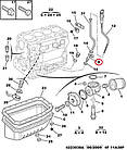 Трійник (корпус) щупа рівня оливи Fiat Ducato 230, Peugeot Boxer, Citroen Jumper (1994-2002) 2.5/2.8, 1171L8, фото 5