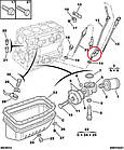 Трійник (корпус) щупа рівня оливи Fiat Ducato 230, Peugeot Boxer, Citroen Jumper (1994-2002) 2.5/2.8, 1171L8, фото 6