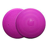 Подушка балансувальна Диск балансувальний діам.33 см масажний, фото 7