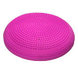 Подушка балансувальна Диск балансувальний діам.33 см масажний, фото 6