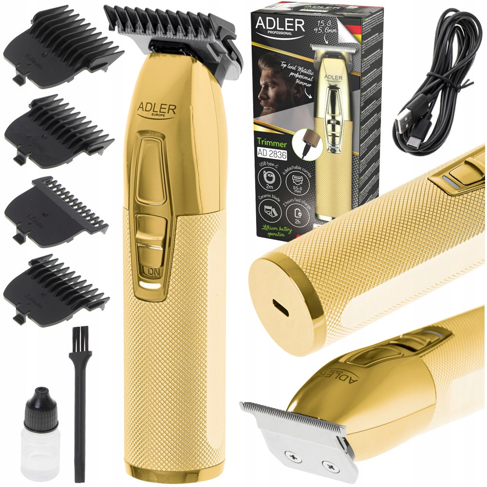 Тример для бороди та вусів Adler AD 2836g