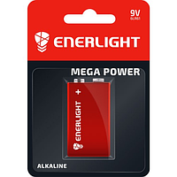 Батарейка Enerlight 6LR61 Mega Power