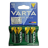 Аккумулятор Varta R6 2400mAh заряженные Ready to Use 4bl