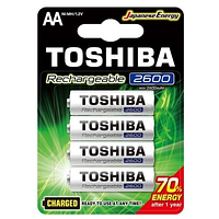 Аккумулятор Toshiba R6 2600mA зарядке 4bl