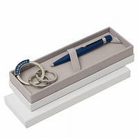 Подарочный набор ручка шариковая брелок для ключей в изысканном дизайне от французского бренда Cacharel