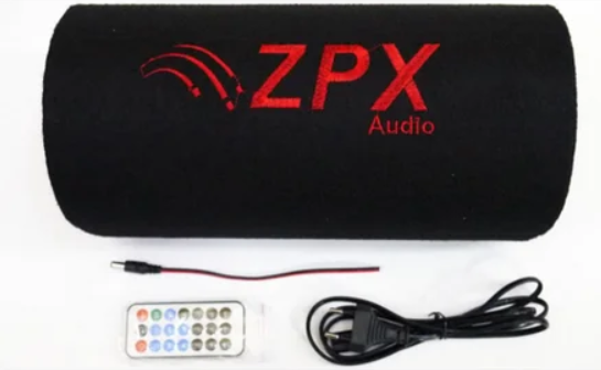 Активний сабвуфер в автомобіль 600 Вт Car Speaker Subwoofer ZPX ZX-6SUB ZX-6SUB Краща ціна