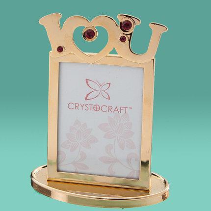 Фоторамка "Love" Crystocraft 0437-042 N0437-042 Краща ціна