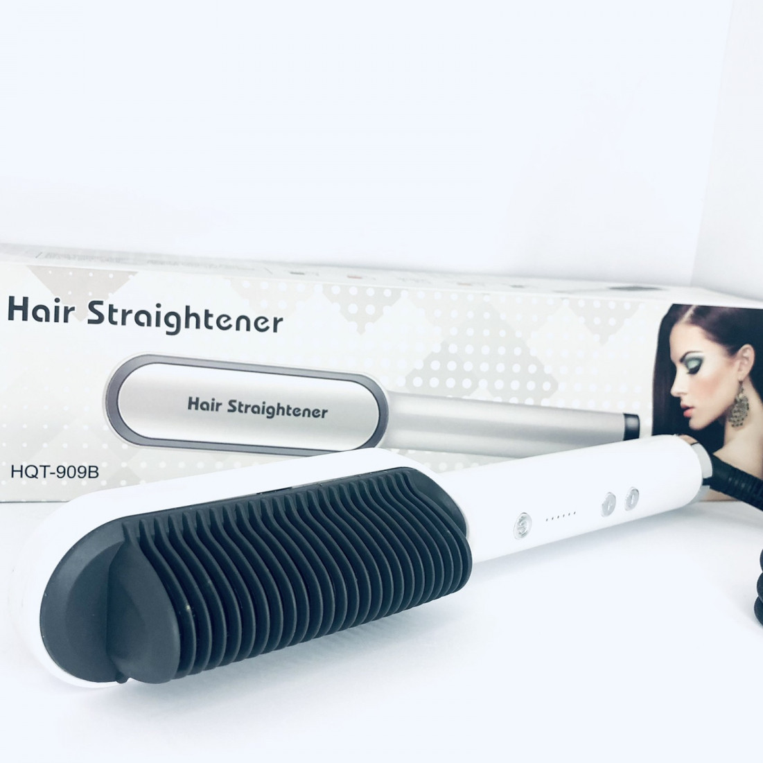 Гребінець випрямляч fast hair straightener HQT-909B HQT909B Краща ціна