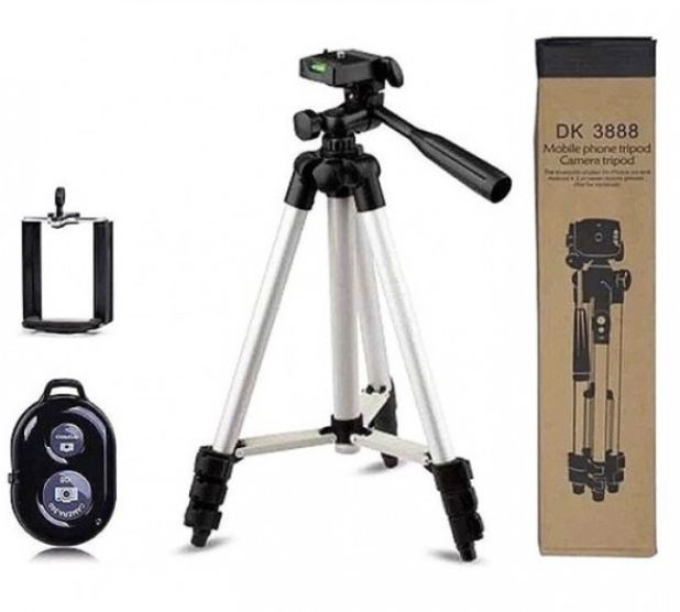 Трипод тринога штатив для телефону та камери dk-3888 з пультом bluetooth LS-dk-3888, фото 1