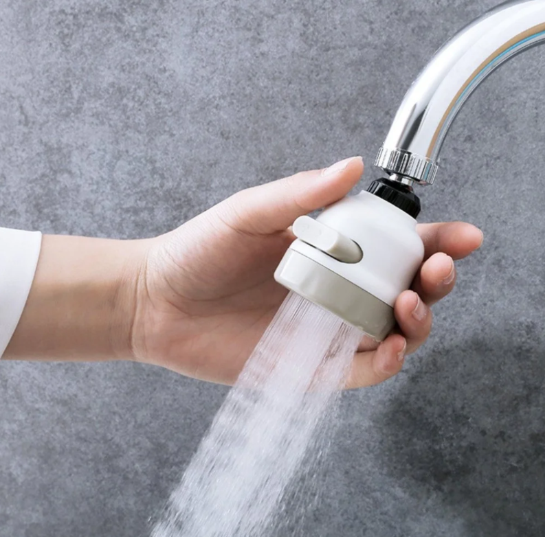 Економач води Water Saver NEW 360 градусів, насадка на кран (аератор), водоощадна насадка WaterSaver Краща ціна