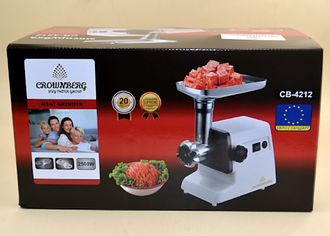 Електрична м'ясорубка із Соковижималкою Crownberg CB-4212 2500 Вт LS-CB4212