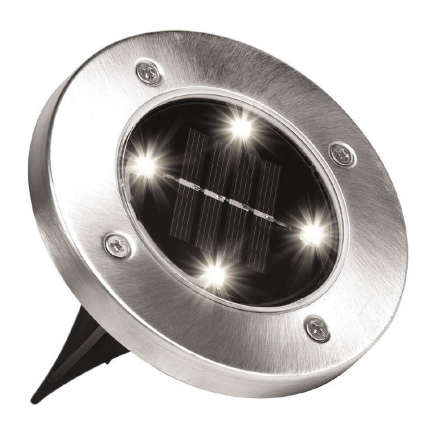 Вуличний світильник на сонячній батареї Solar Disk 8led-dm8 — садовий ліхтар DM8 Краща ціна