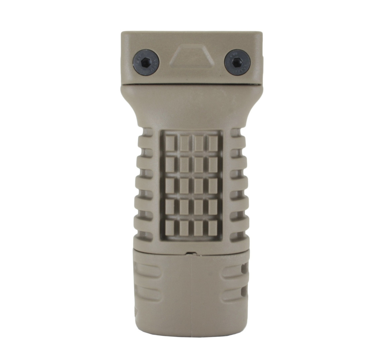 Ручка тактична DLG TACTICAL (DLG-116) передня (з відсіком для зберігання, на Вівер/Пікатинні)