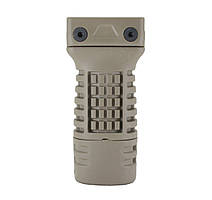 Ручка тактична DLG TACTICAL (DLG-116) передня (з відсіком для зберігання, на Вівер/Пікатинні)