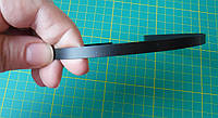 Металлический обруч для волос Основа. Черный. 13х15 см 6 мм