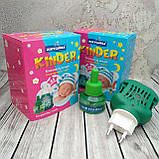 Набори Некусайка Kinder електрофумігатор + рідина 45 ночей, фото 2