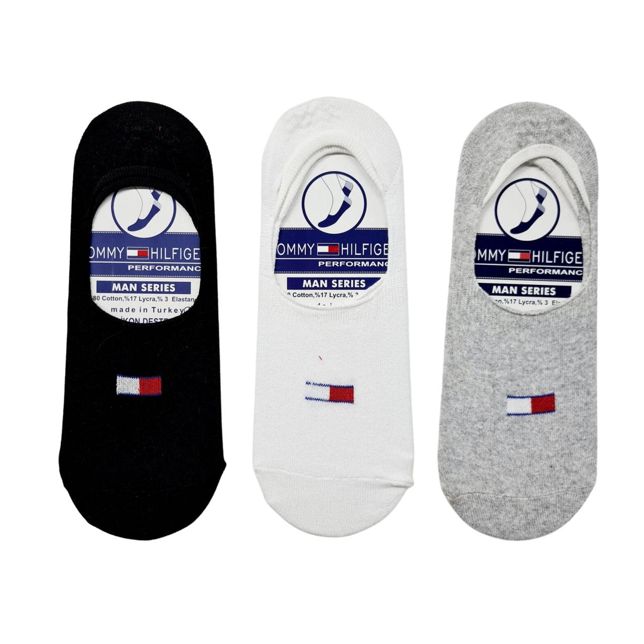 Шкарпетки Слідки Tommy Hilfiger 36-40 з силіконовою п'ятою Асорті