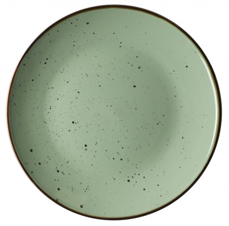 Тарілка десертна Ardesto Bagheria Pastel green Зелений 19 см (AR2919GGC)