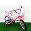 Дитячий велосипед Crosser Kids Bike 16 дюймів Фіолетовий, фото 3