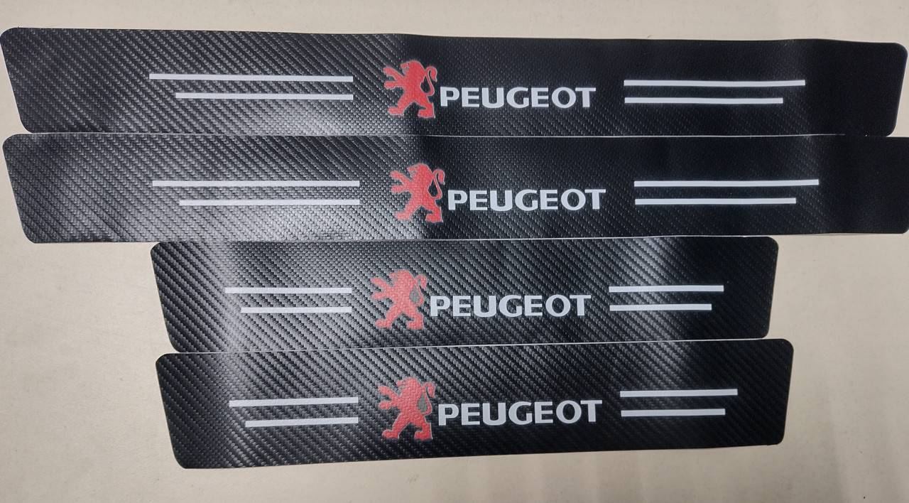 Захисні плівки накладки на пороги Peugeot