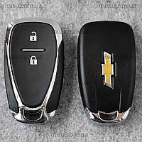 Смарт ключ Chevrolet Aveo Cruze Malibu Camaro ID46 433MHz HYQ4EA 2 Кнопки