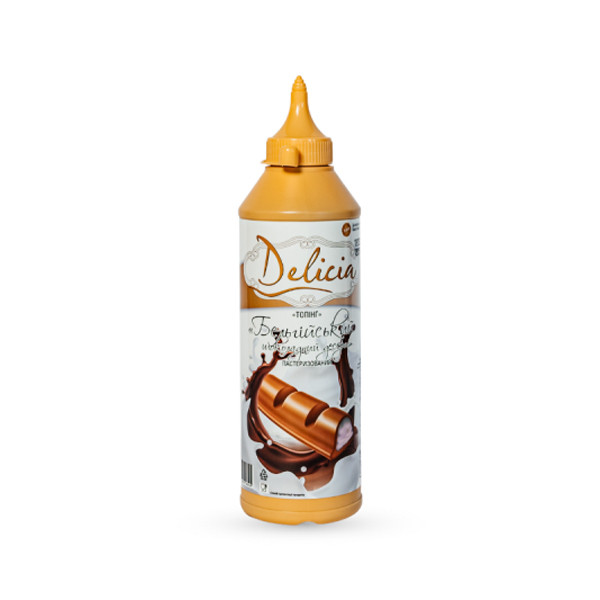 Топінг Бельгійський шоколадний десерт Delicia 600 г (16 шт/ящ)