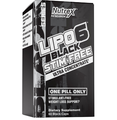 Жироспалювач Nutrex - Lipo 6 Black Stim-Free Ultra Concentrate - 60 капс