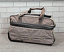 Середня дорожня сумка 70 л із регулюванням розміру на коліщатках з телескопічною ручкою C-0218, фото 2