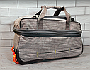 Середня дорожня сумка 70 л із регулюванням розміру на коліщатках з телескопічною ручкою C-0218, фото 6