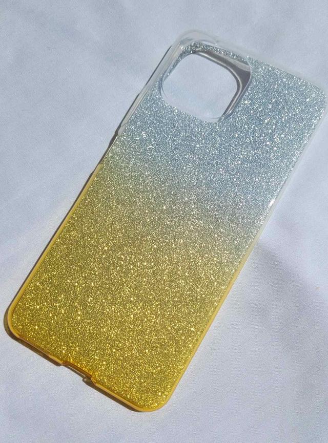 Силиконовый чехол градиент блеск для Xiaomi Mi 11 Lite