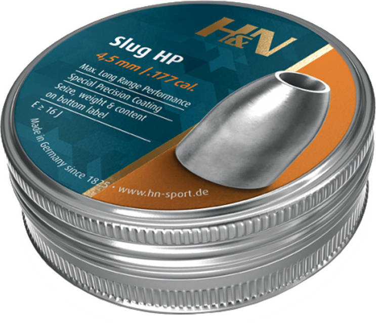 Кулі для пневматики H&N Slug HP 1.3 г 4.5 мм (250 шт) от интернет