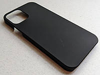 Apple iPhone 12 защитный чехол (бампер, накладка) черный, из матового ударопрочного пластика