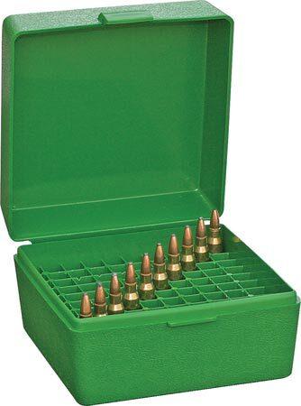 Кейс (коробка) МТМ RM-100-10 для патронів кал. 308win, 243win, 308win (7.62/51) на 100 шт