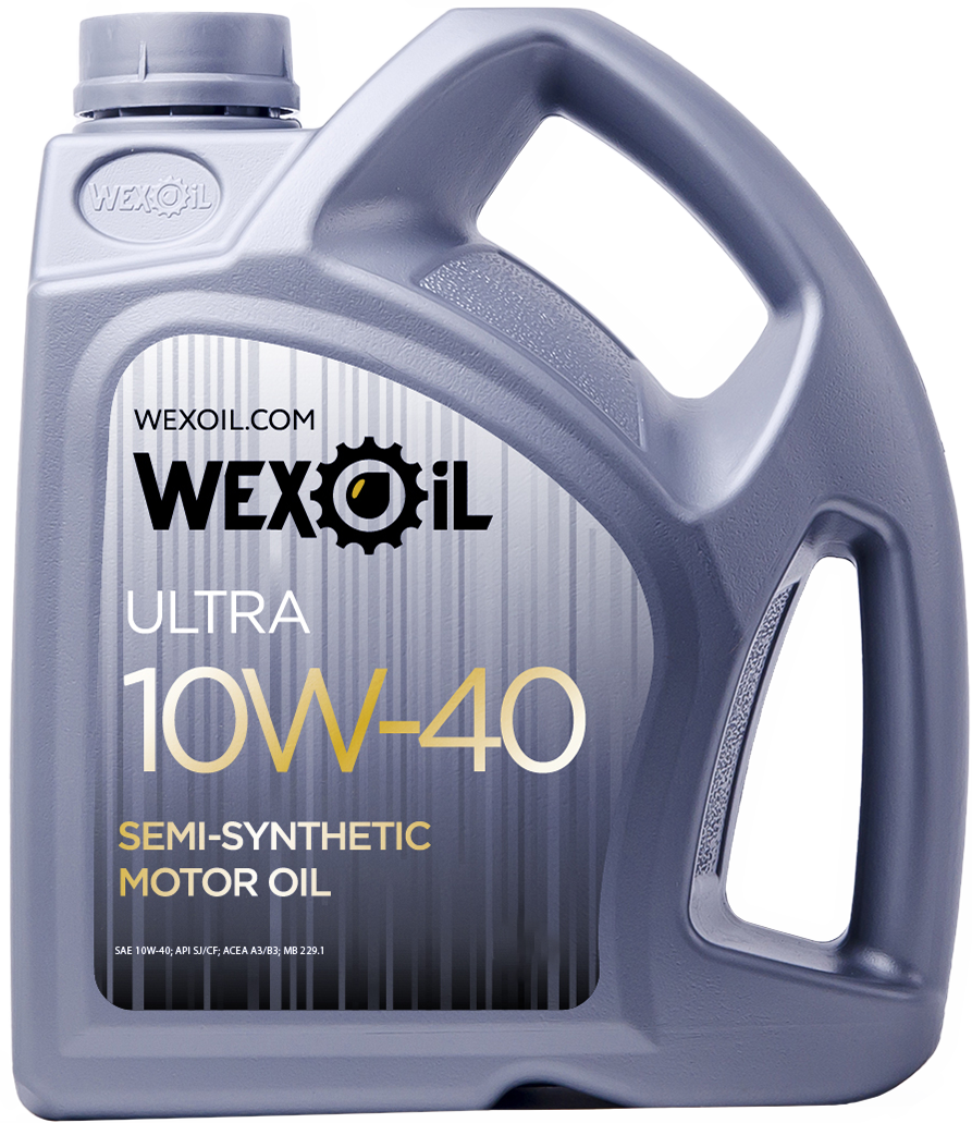 Моторное масло WEXOIL Ultra 10w40 5л - фото 1 - id-p1829448247