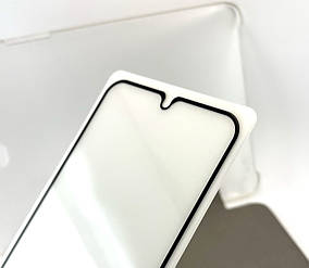 Захисне скло Samsung A34, A346 протиударне 5D black чорне повний клей