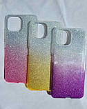 Силіконовий чохол градієнт блиск для Xiaomi Mi 11 Lite, фото 3