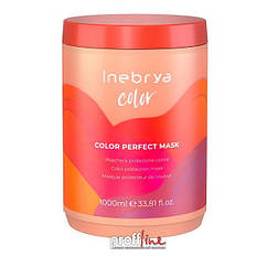 Маска для фарбованого волосся Inebrya Color mask 1 л