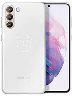 Чохол протиударний Official LED Cover EF-KG996CWEGRU для Samsung Galaxy S21 Plus (6.7") White